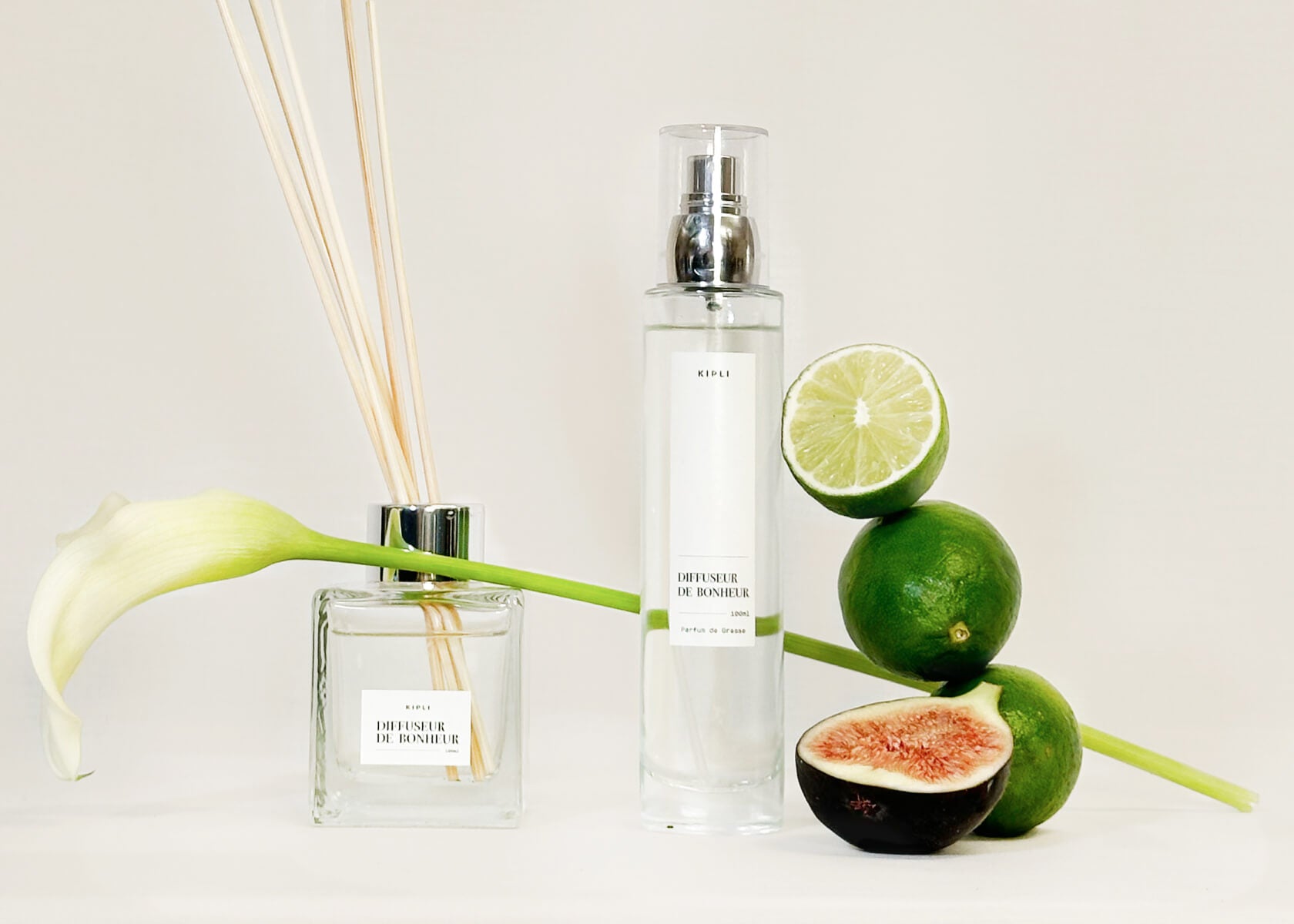 Ensemble Diffuseur de Bonheur - Vaporisateur & Bâtonnets