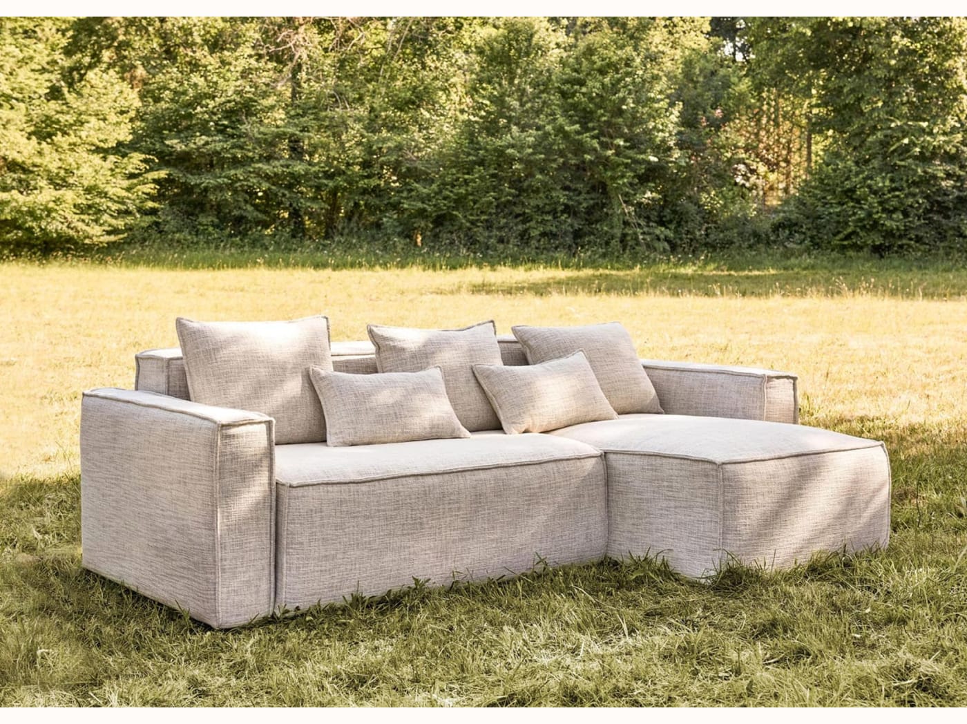 Canapé convertible d'angle FOLIA