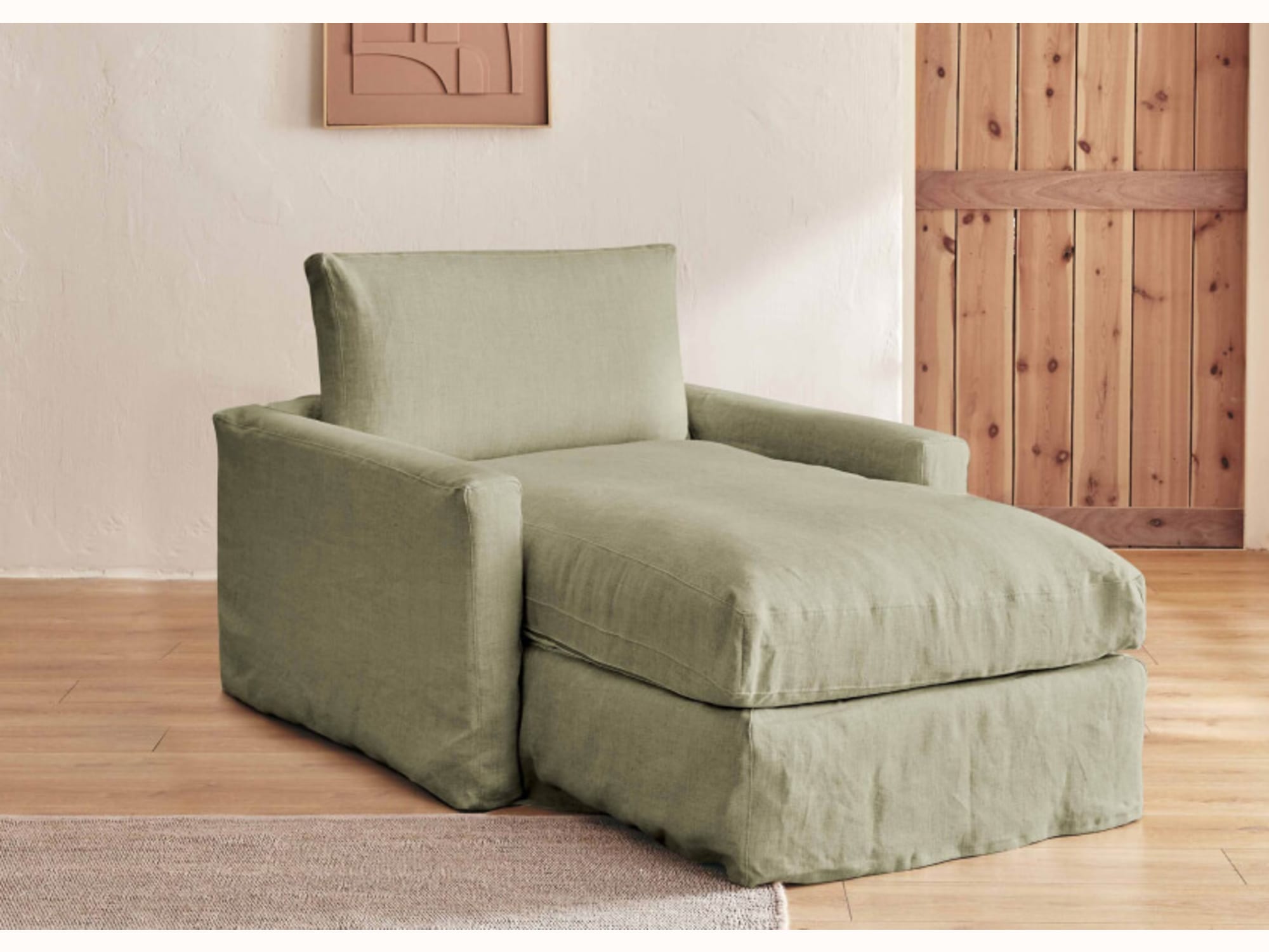 Méridienne en lin LENO