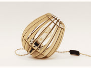 Lampe à poser en bois ATOME - Atelier Loupiote x Kipli