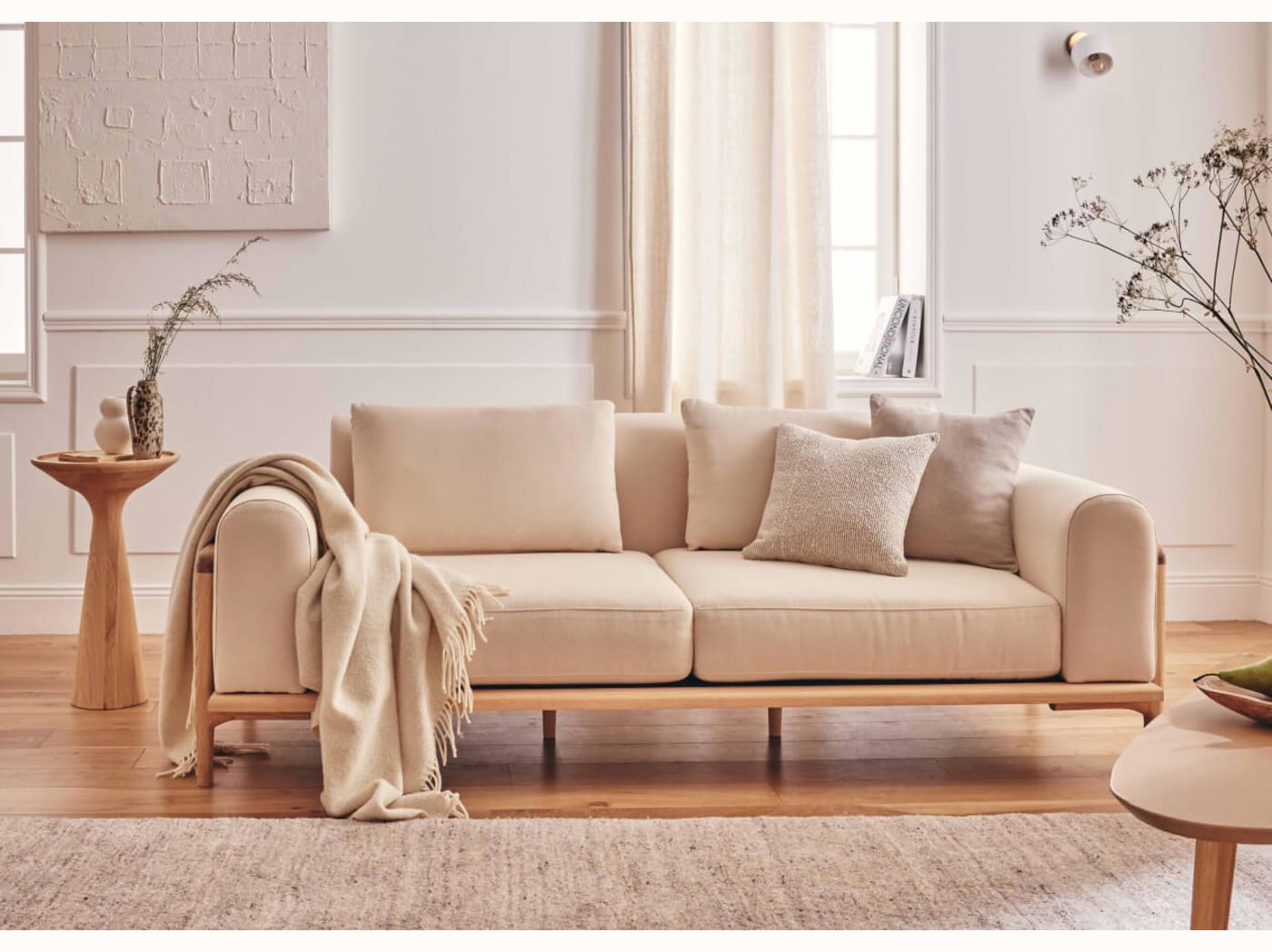 Canapé bois massif ARCO