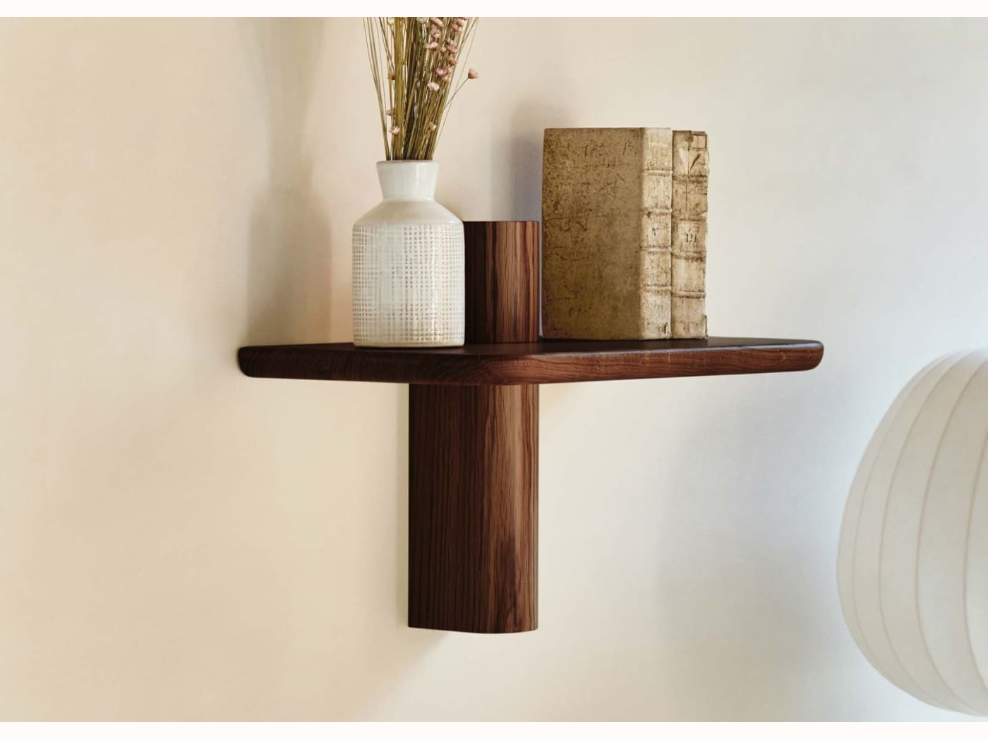 Étagère murale en bois massif BAOBAB