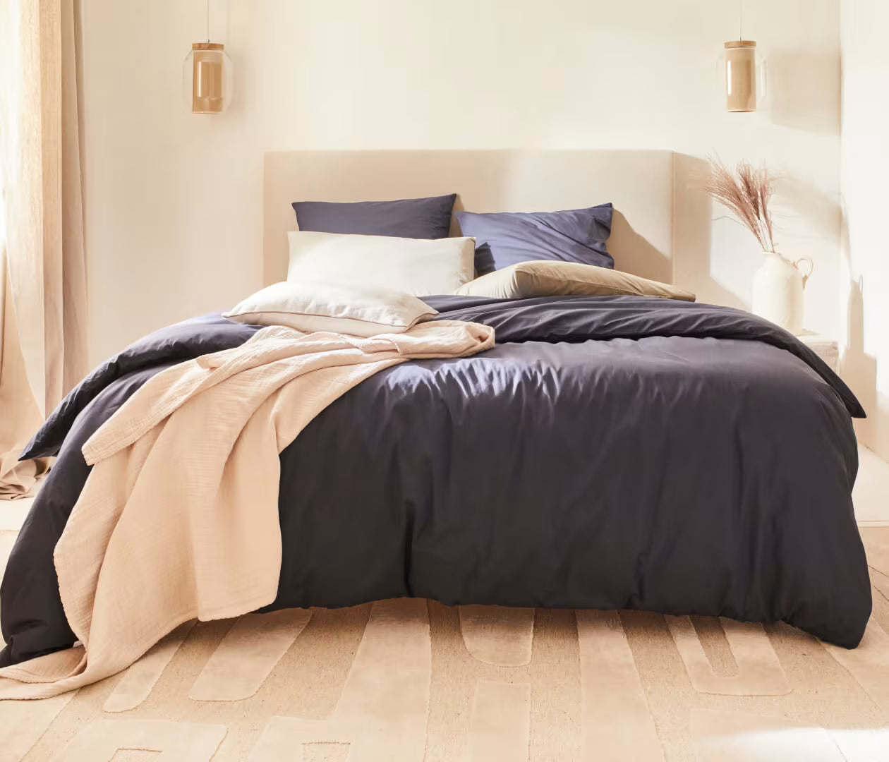 Parure de lit en coton biologique