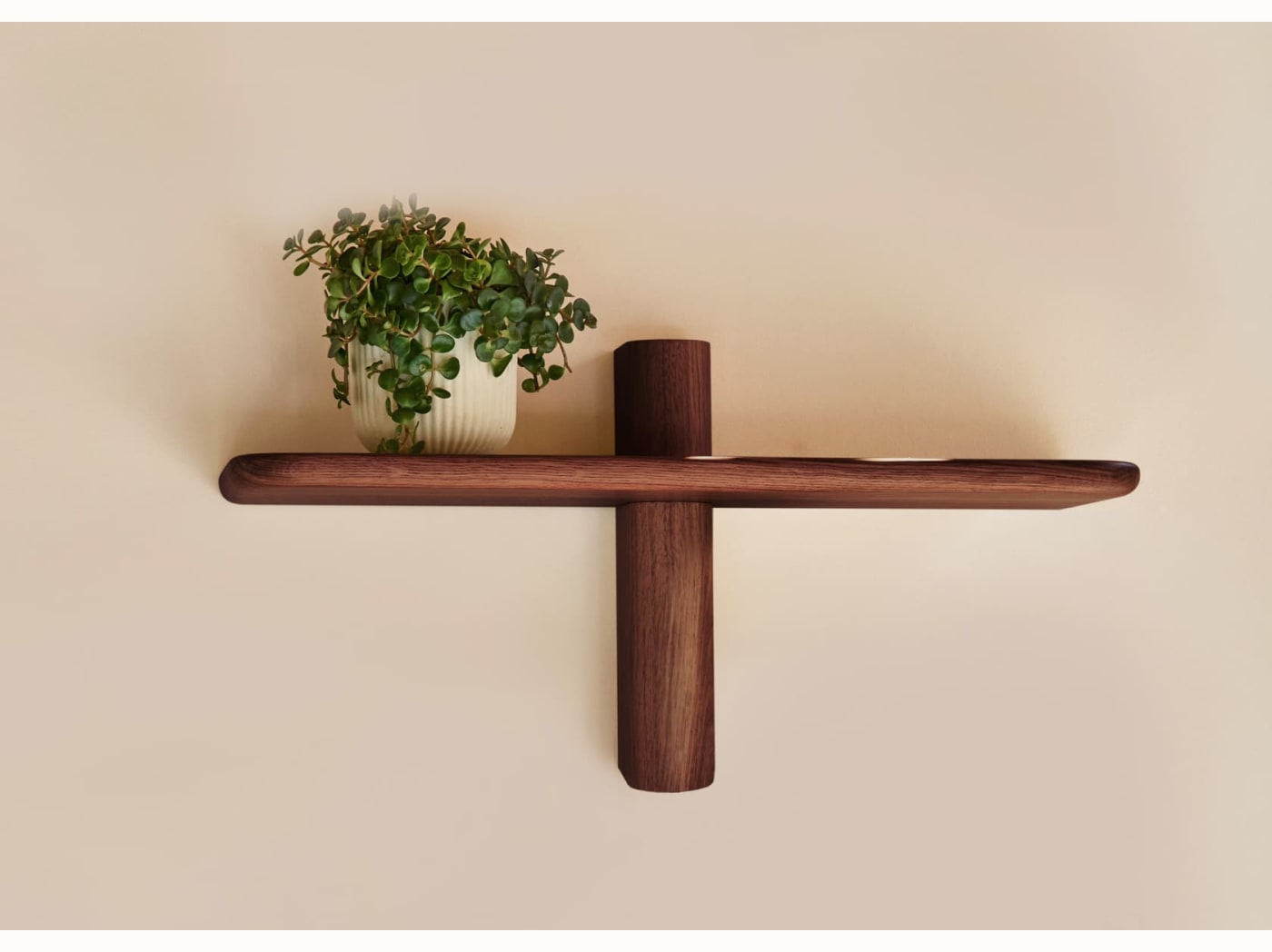 Étagère murale en bois massif BAOBAB