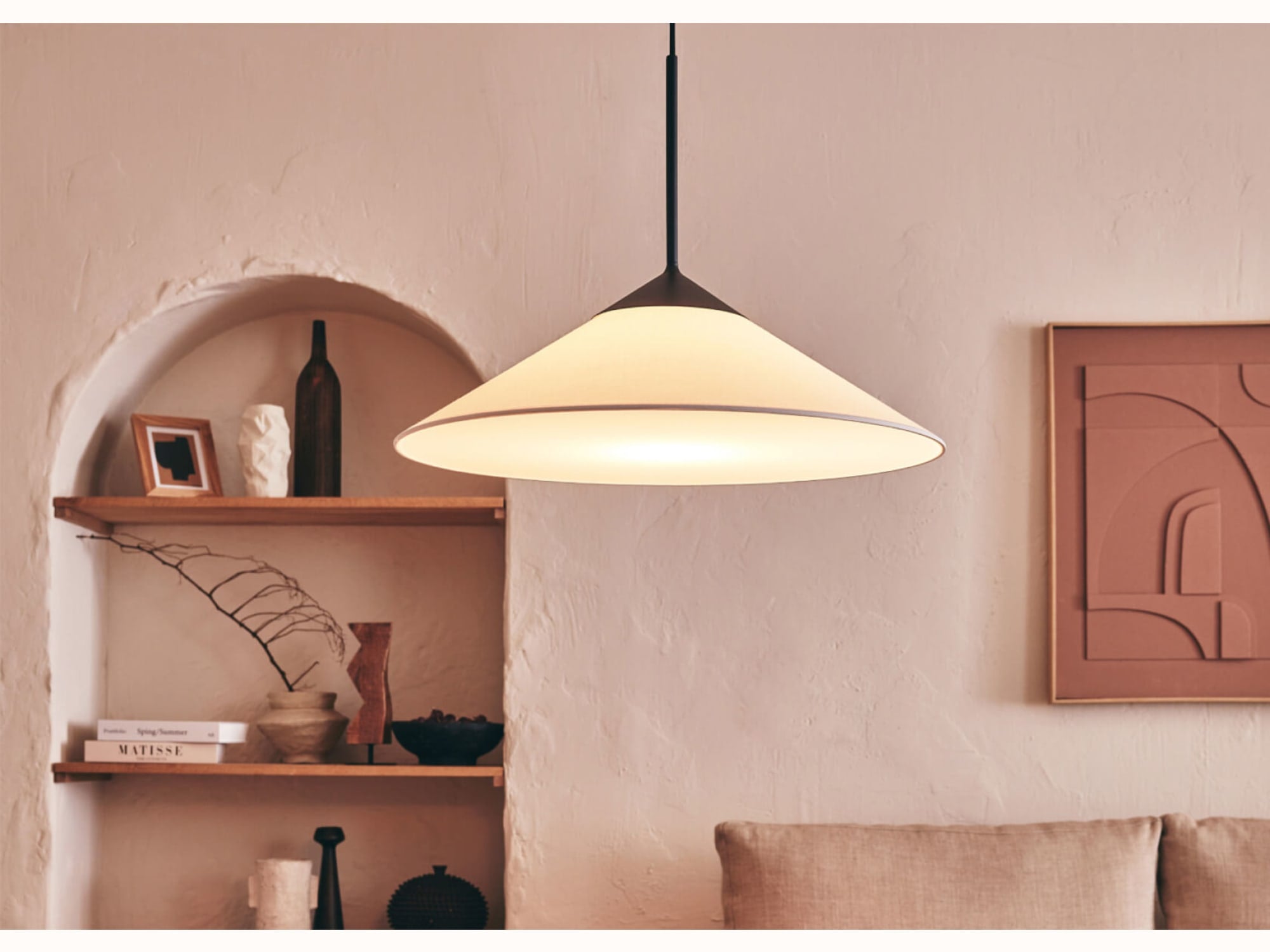 Suspension en coton LA VEILLÉE