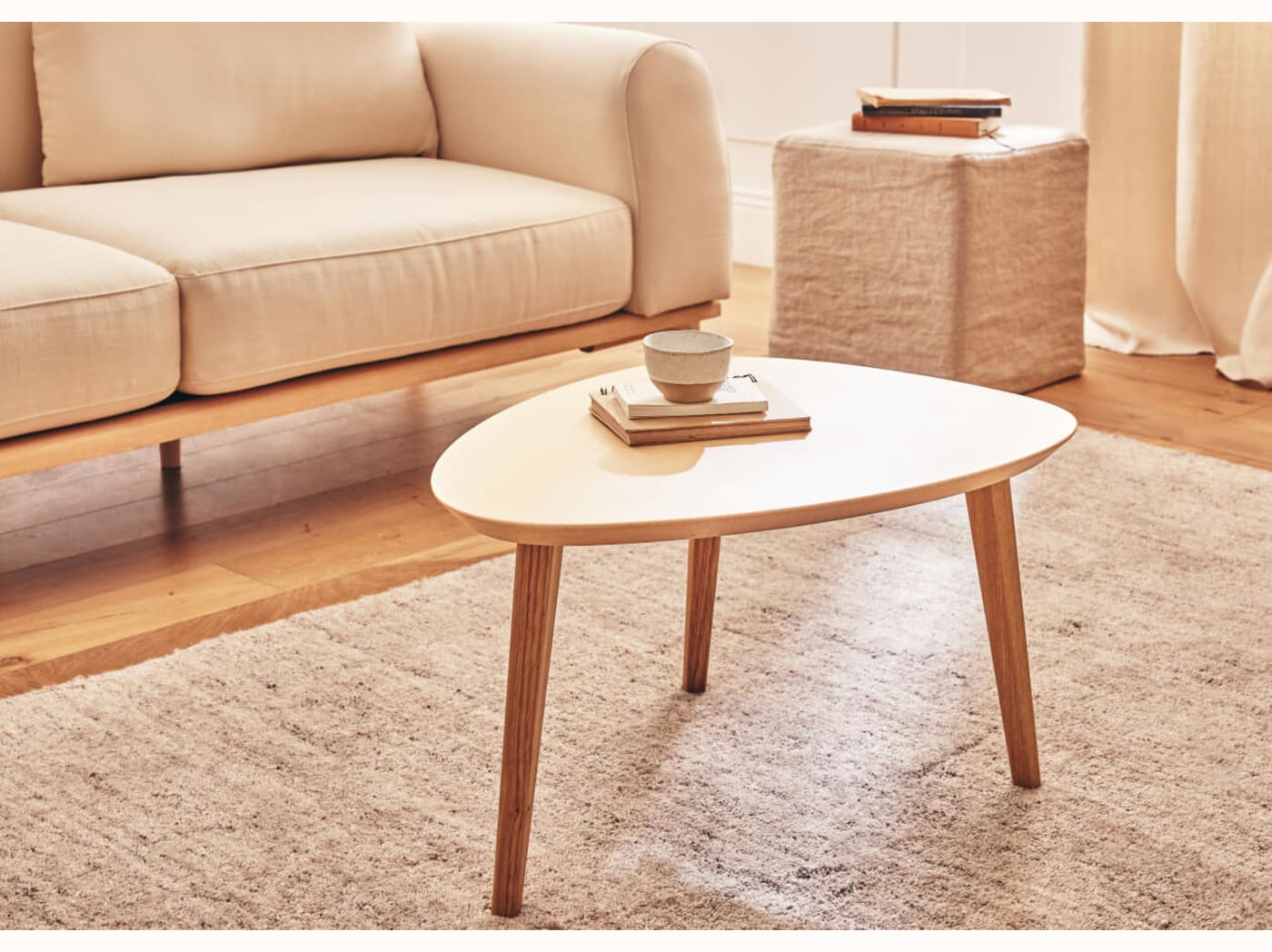 Table basse en bois - TIZU x Kipli