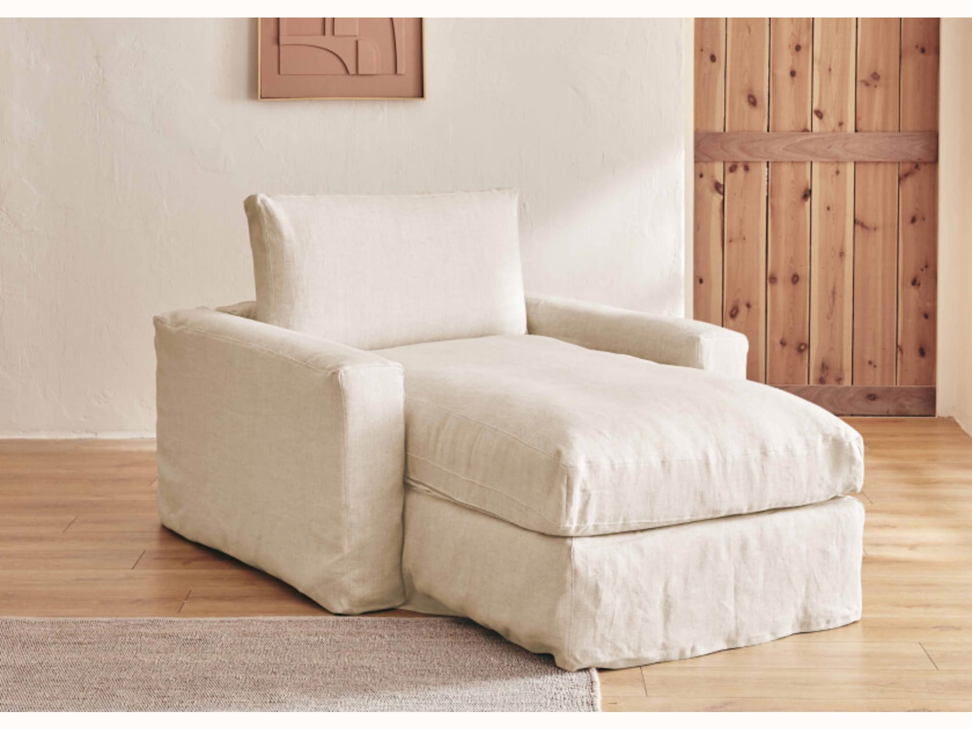 Méridienne en lin LENO