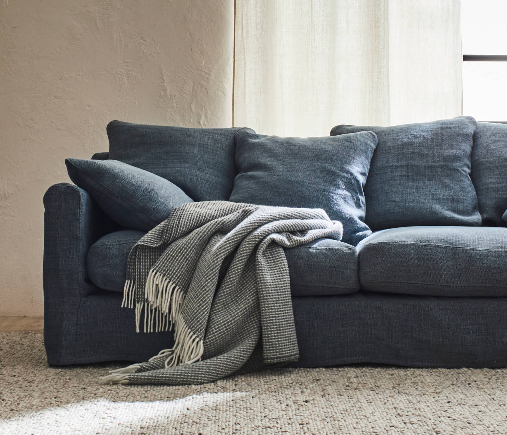 Plaid en laine mérinos GOYA