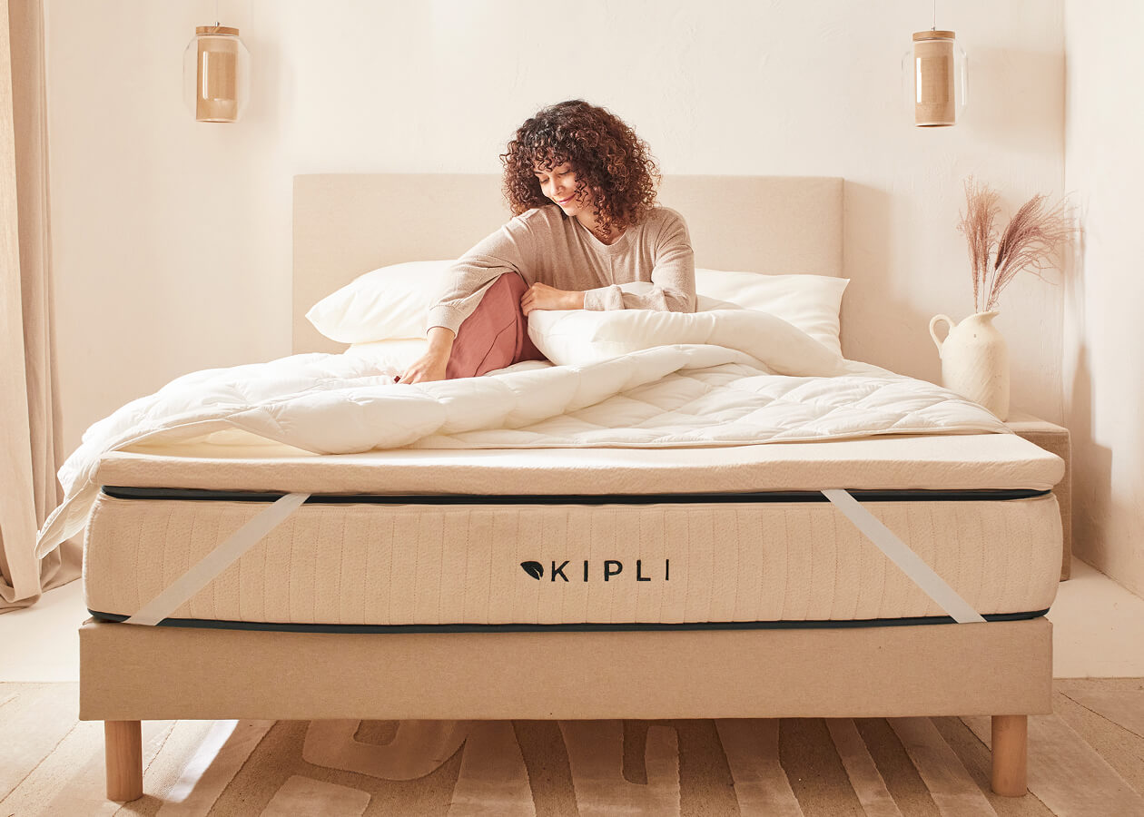 Surmatelas en latex naturel