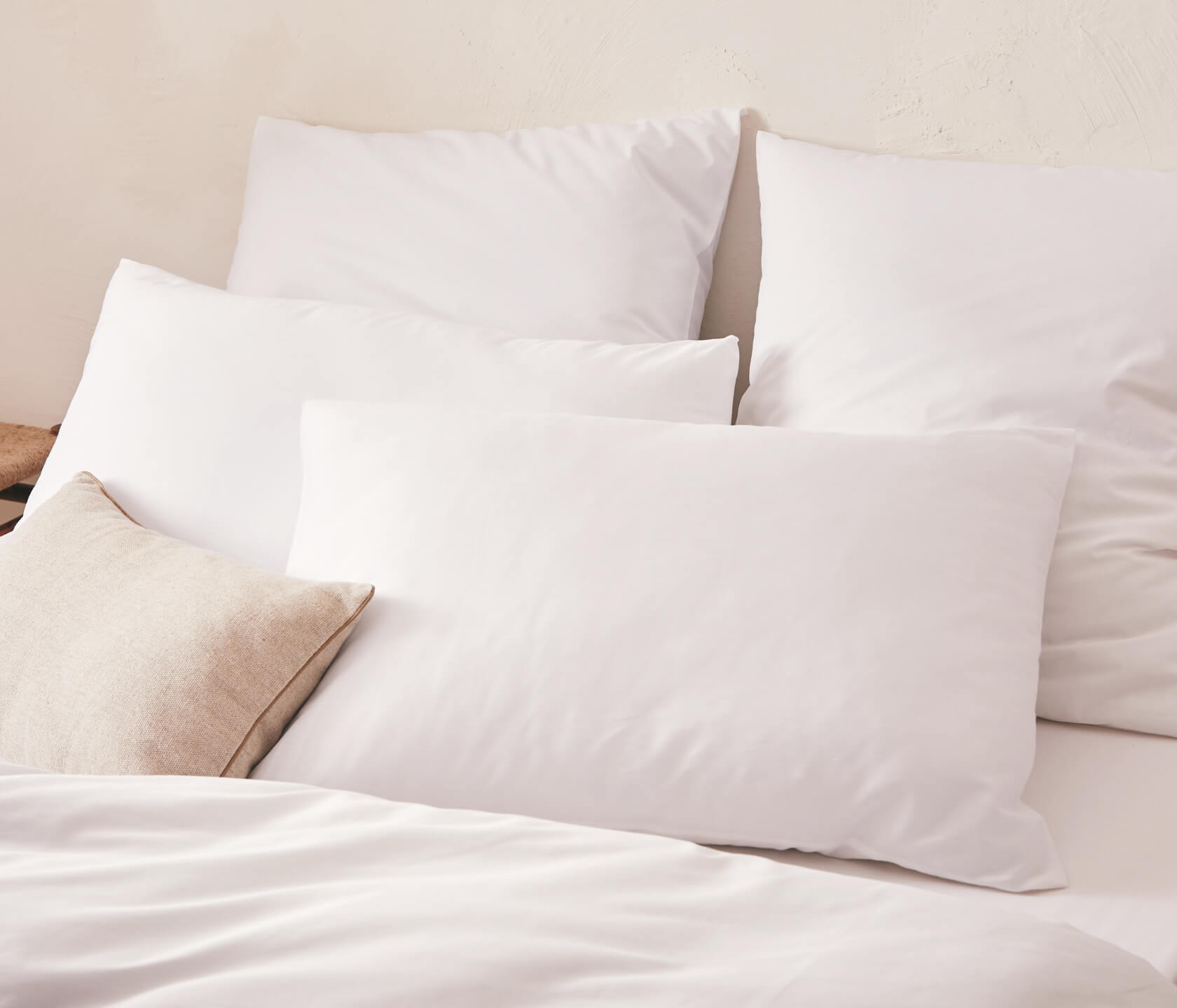 Taie d'oreiller en satin