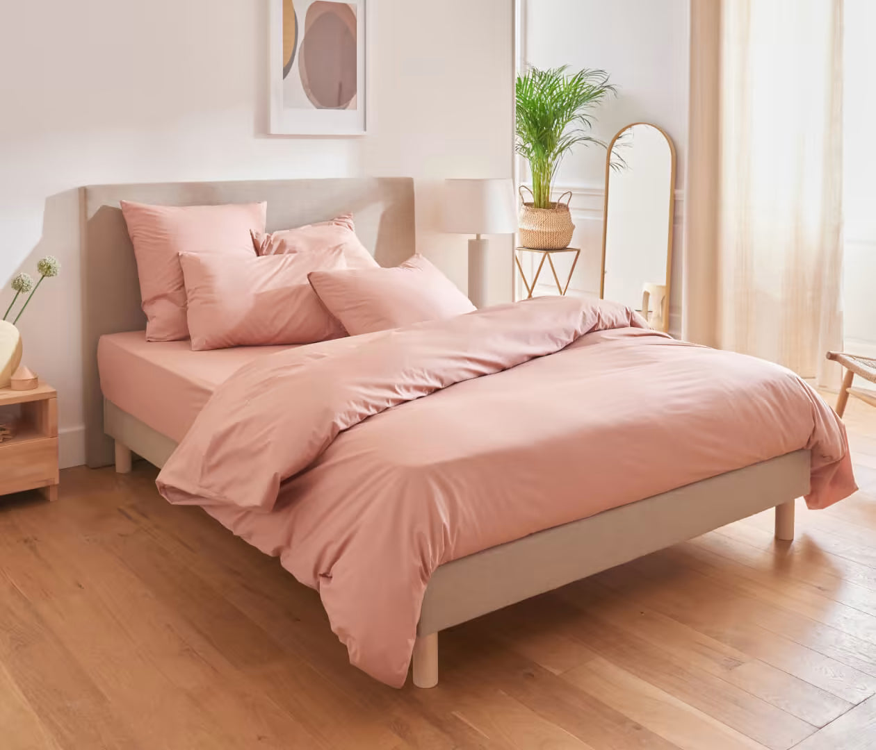 Parure de lit en coton biologique