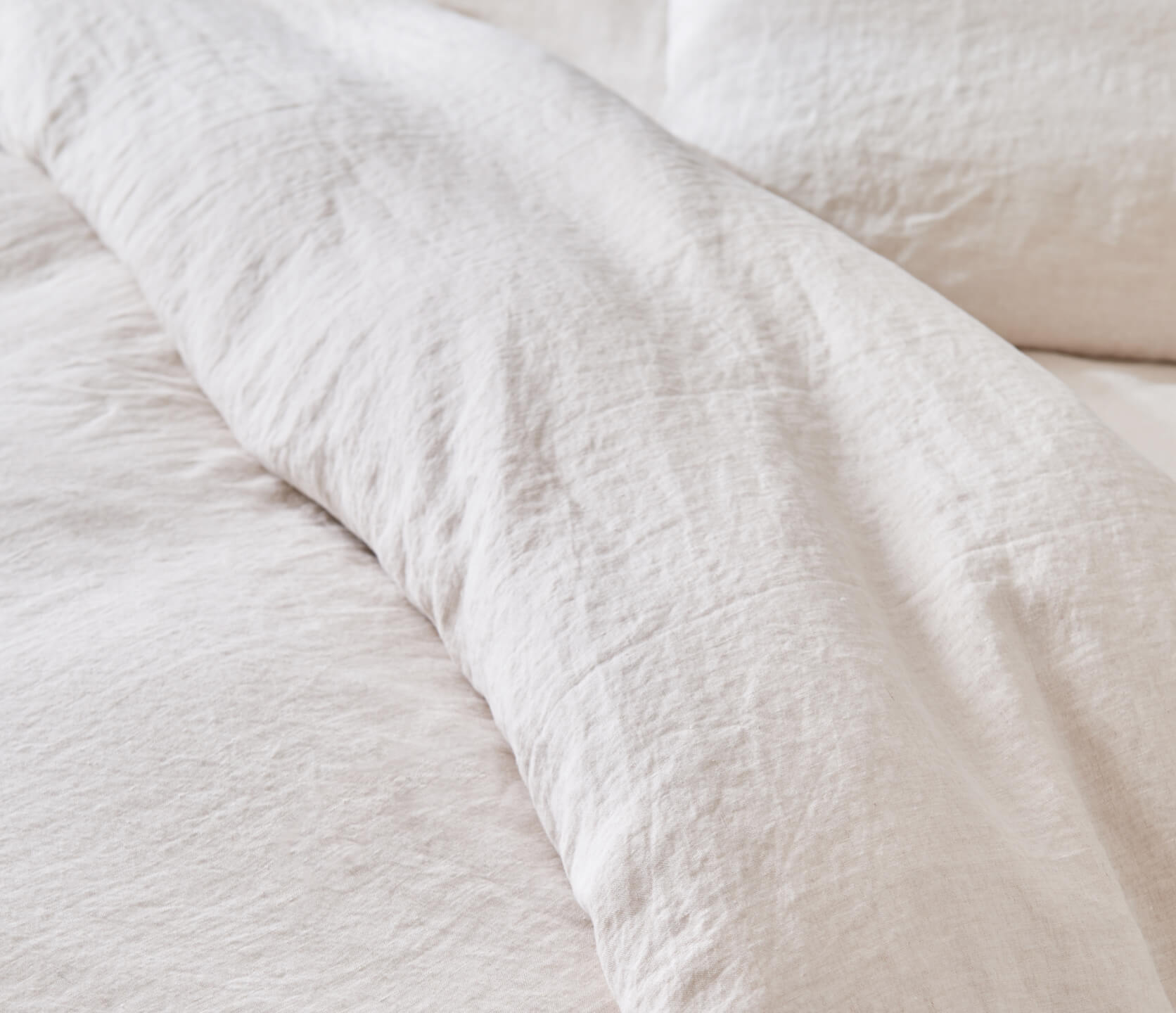 Housse de couette en lin lavé