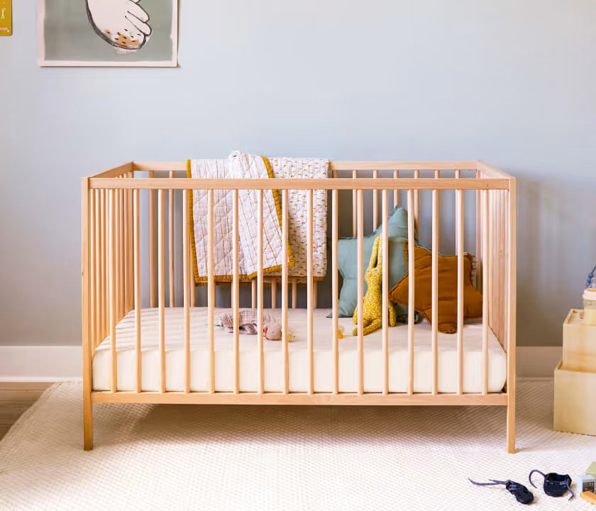 Drap housse bébé coton bio