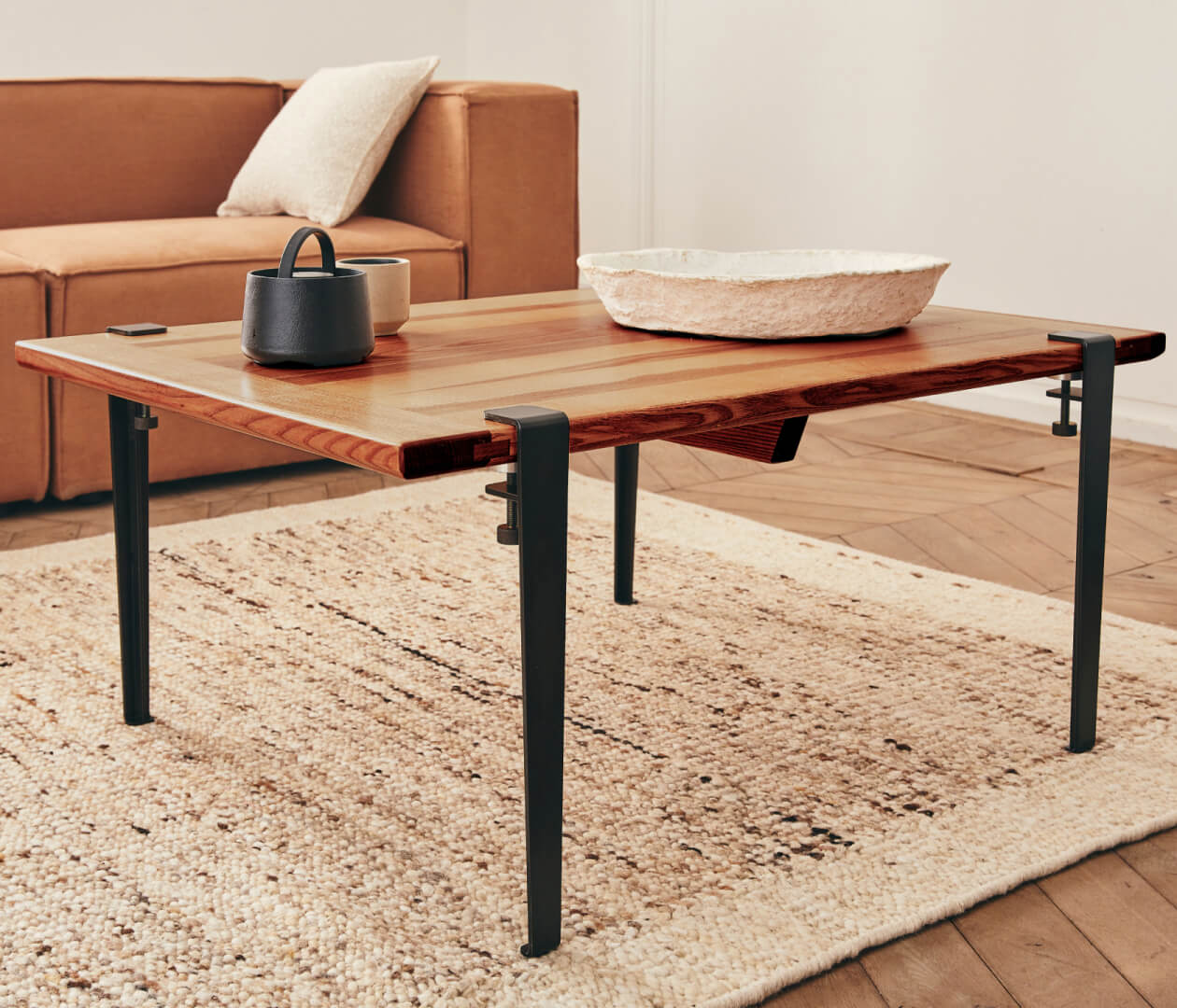 Table basse en bois massif ÉOS- Kipli x TIPTOE