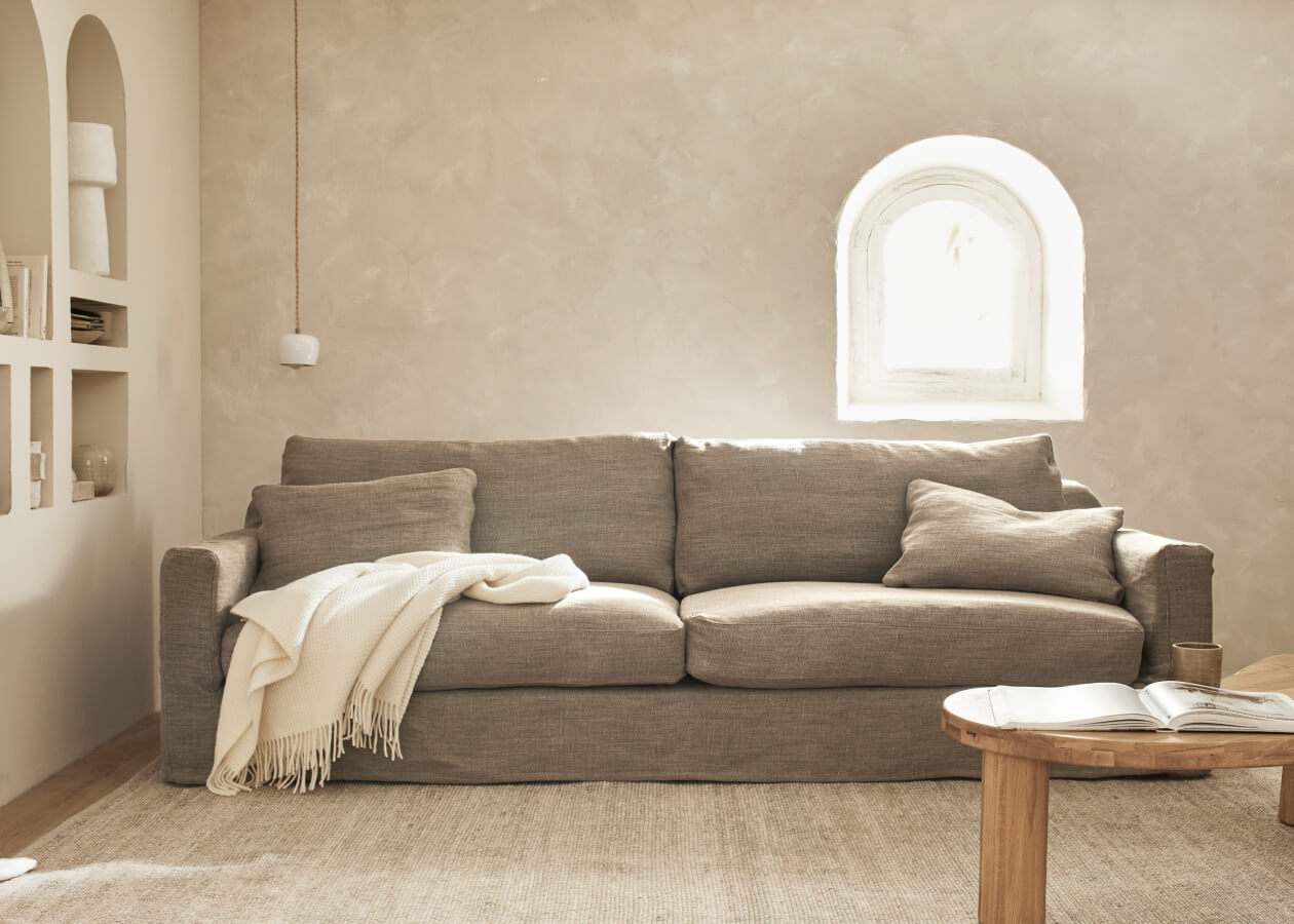 Canapé en lin PALM