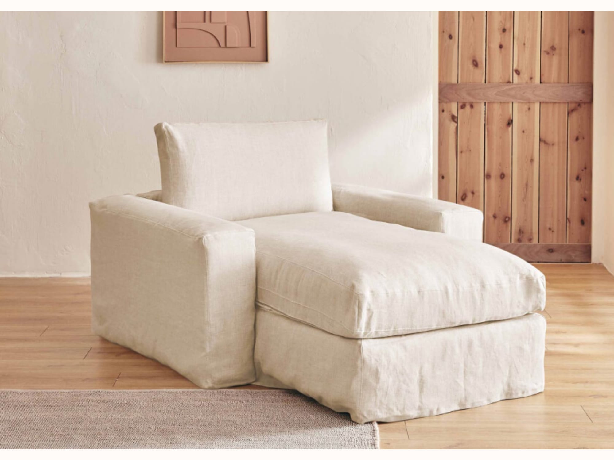 Méridienne en lin LENO