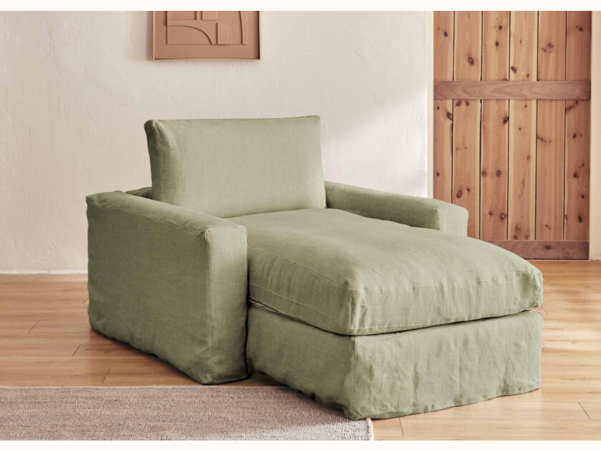 Méridienne en lin LENO