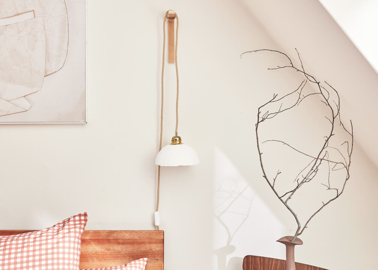 Suspension en papier mâché LUNA - Ana Ro x Kipli