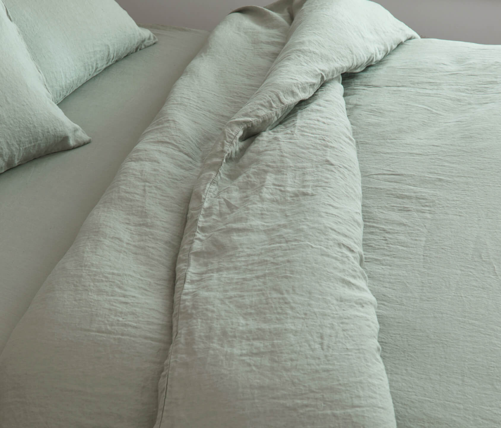 Housse de couette en lin lavé