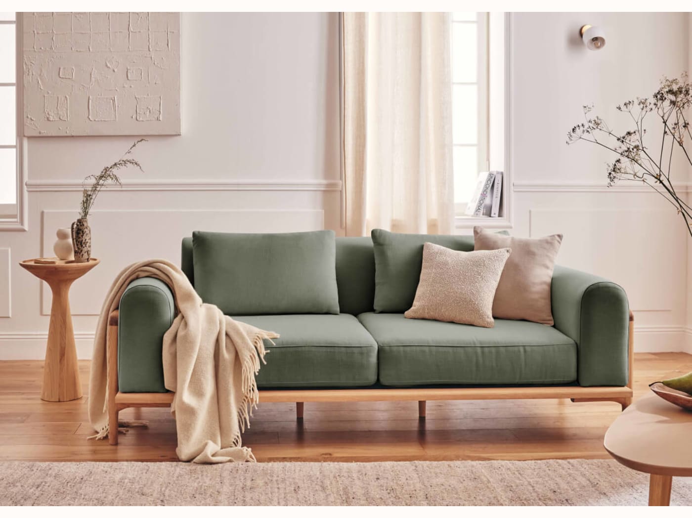 Canapé bois massif ARCO