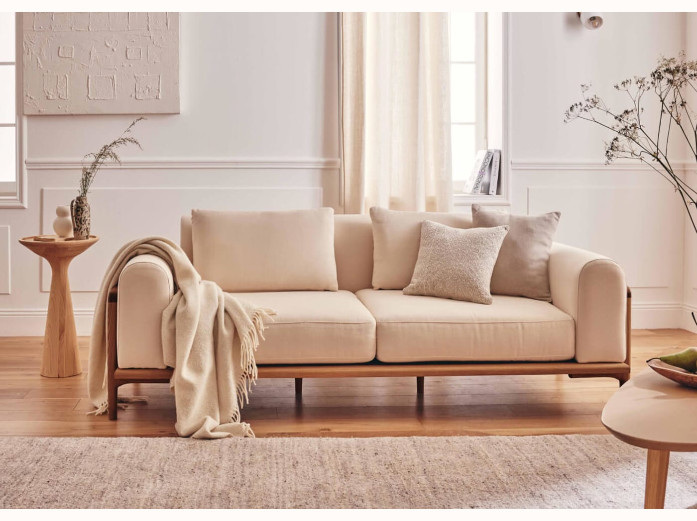 Canapé bois massif ARCO