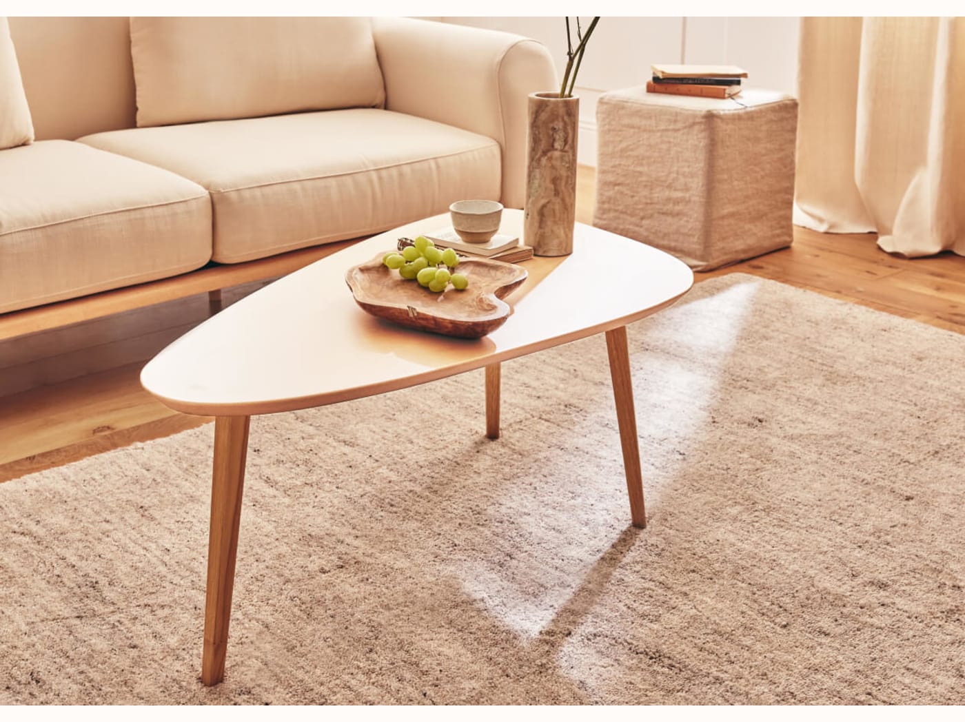 Table basse en bois - TIZU x Kipli