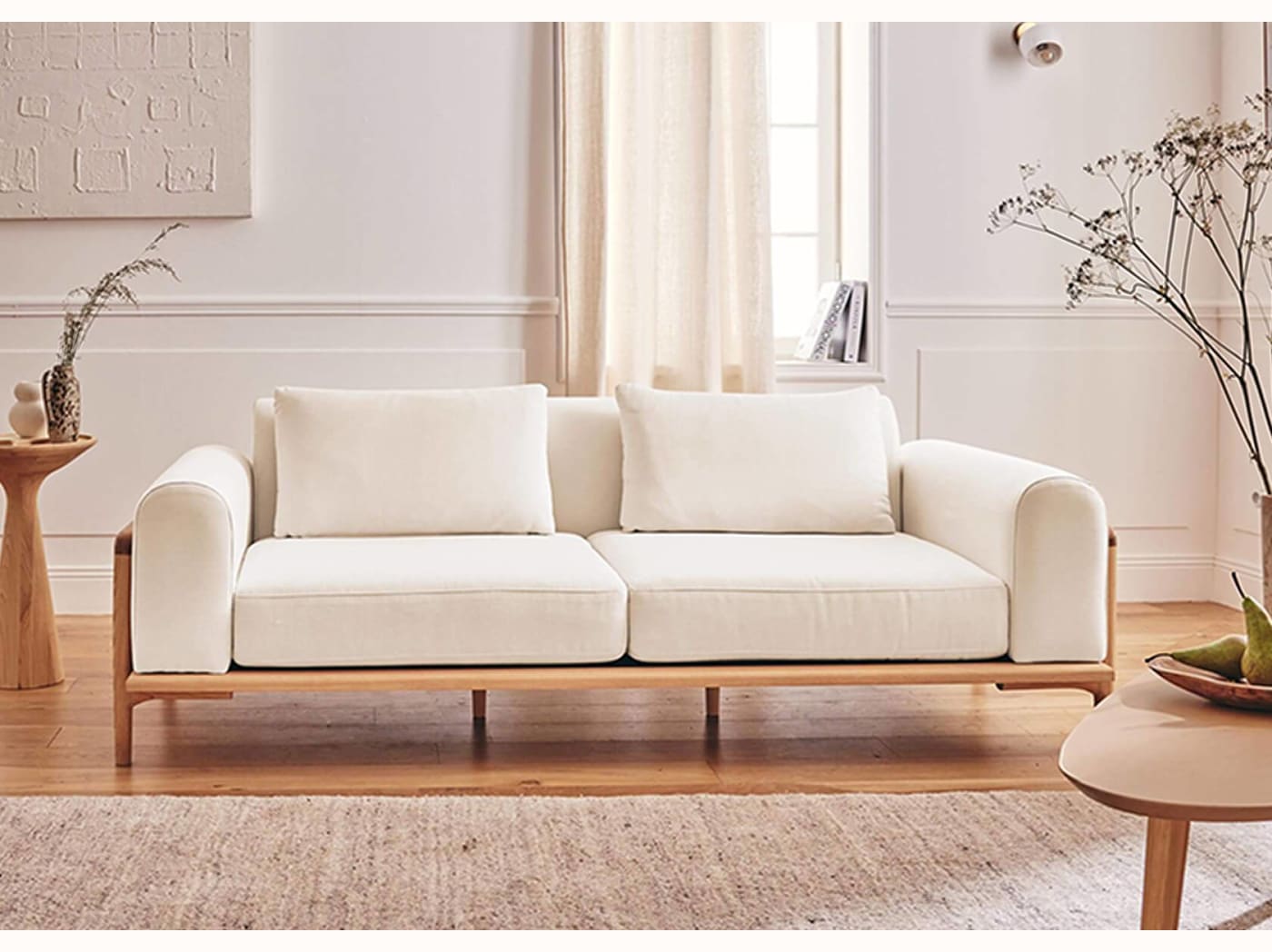 Canapé bois massif ARCO