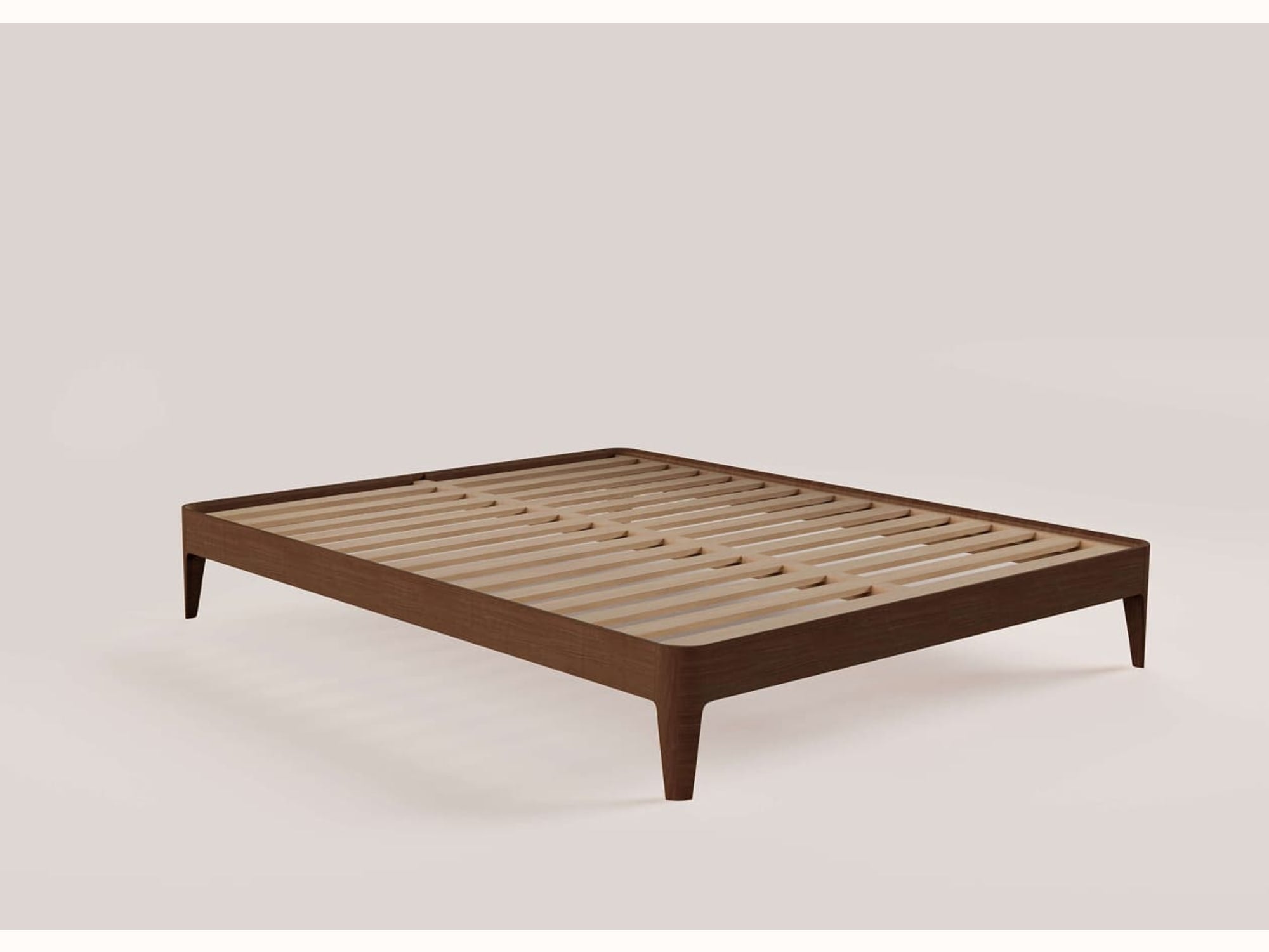 Lit avec sommier en chêne massif CLAIRIÈRE