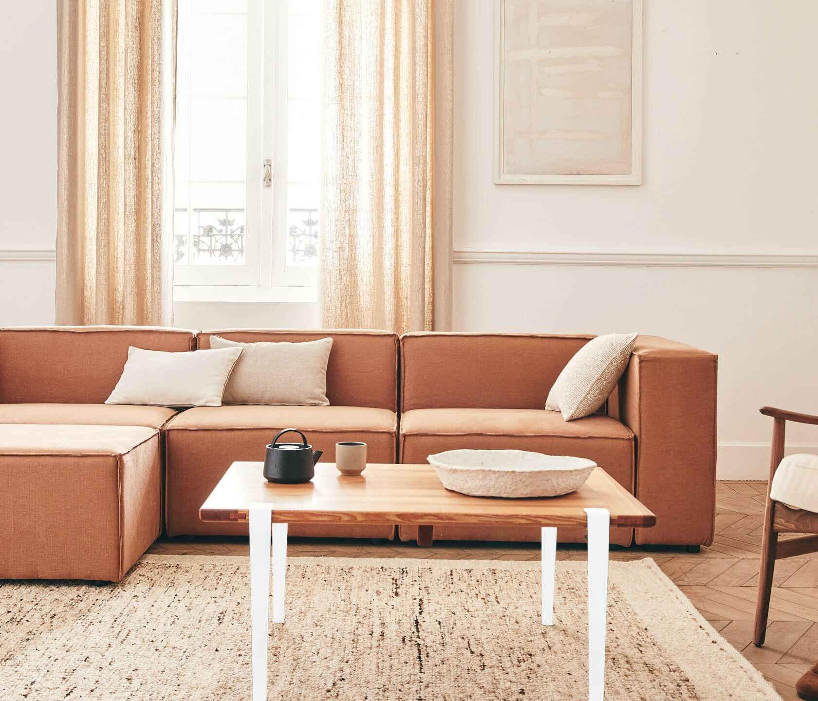 Table basse en bois massif ÉOS- Kipli x TIPTOE