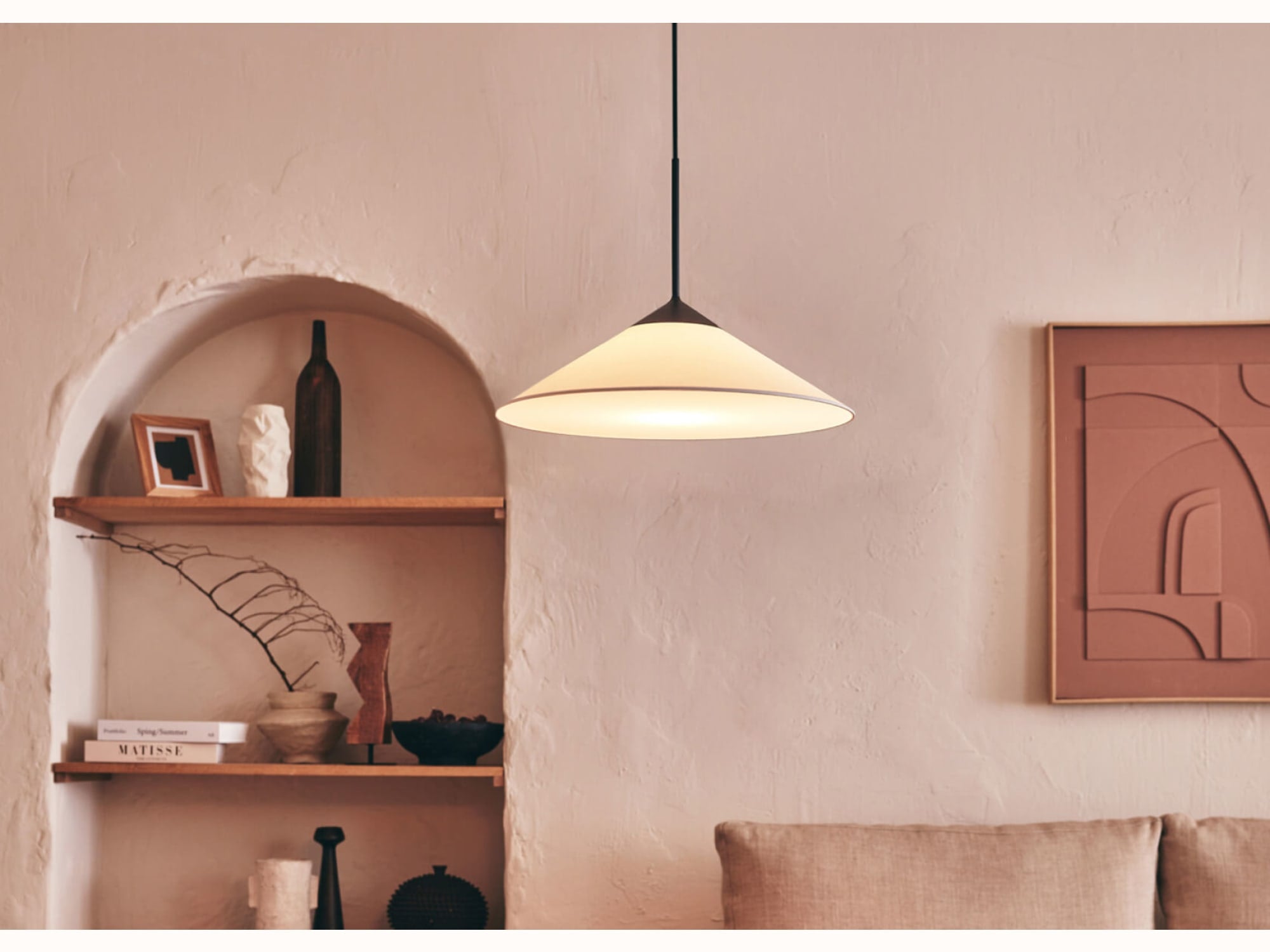 Suspension en coton LA VEILLÉE