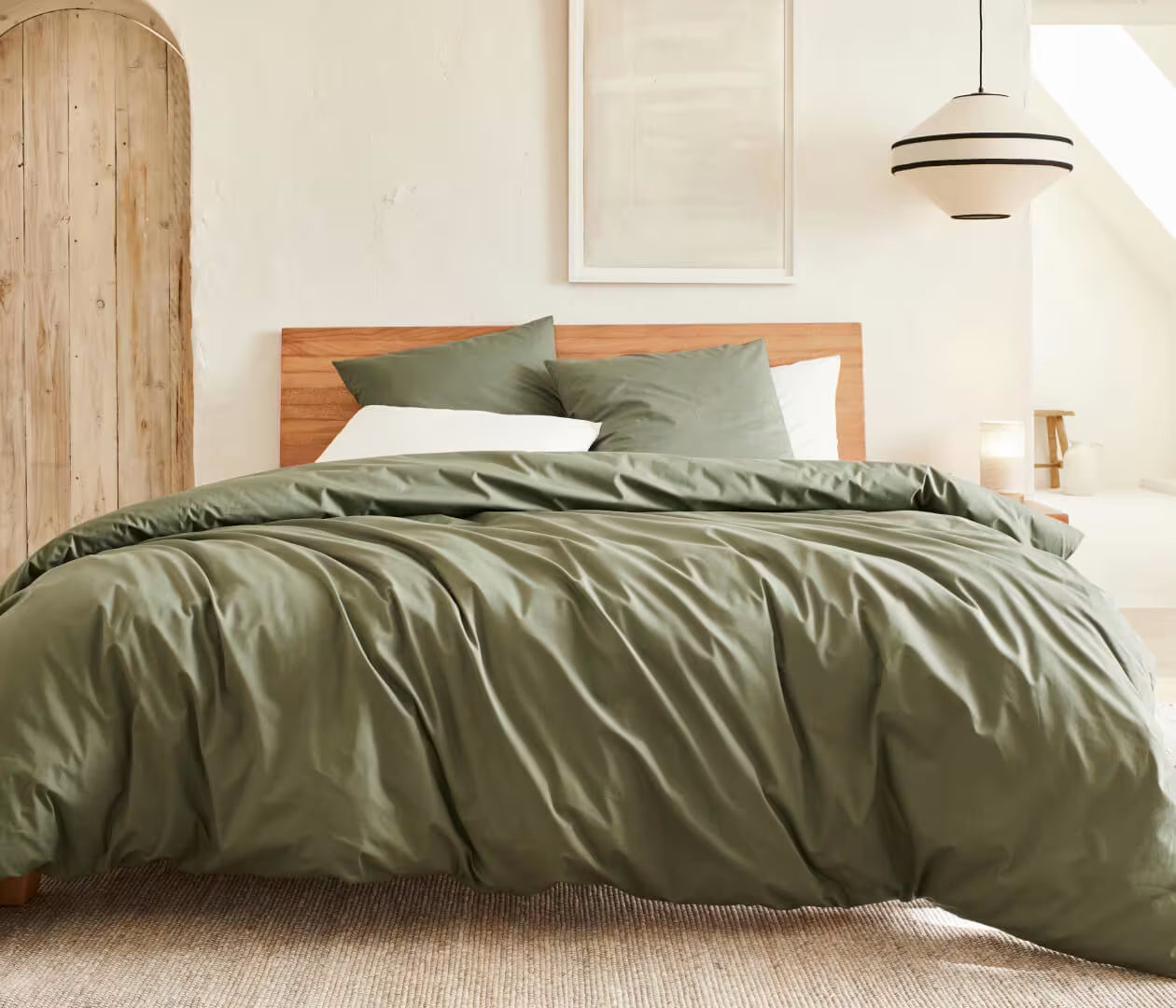 Parure de lit en coton biologique