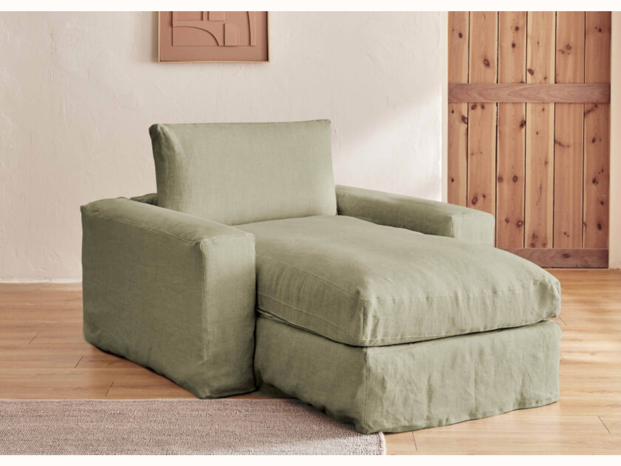 Méridienne en lin LENO