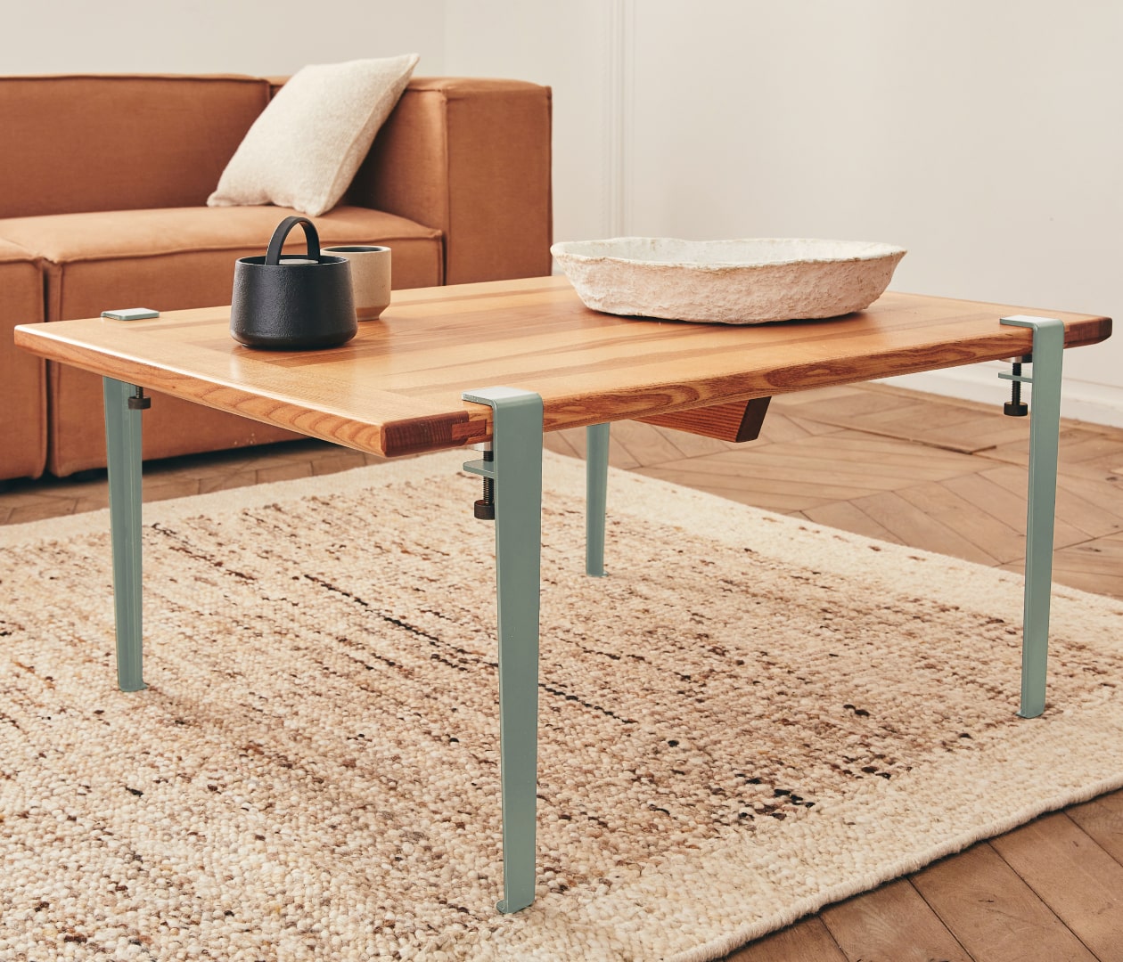 Table basse en bois massif ÉOS- Kipli x TIPTOE