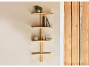 Étagère murale en bois massif BAOBAB - 4 tablettes