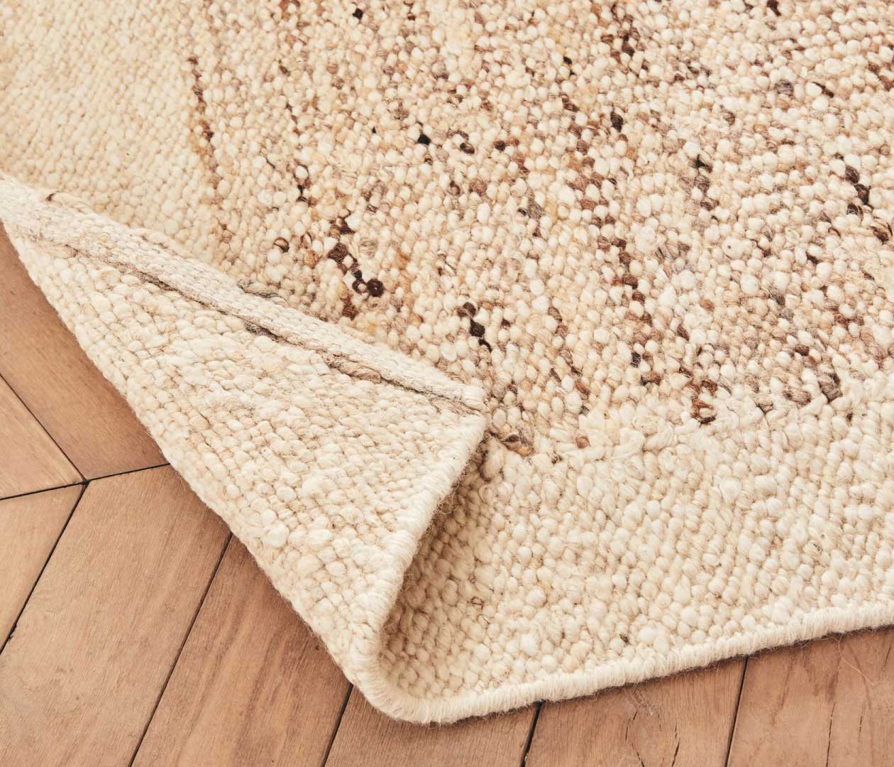 Tapis tissé en laine ELBA