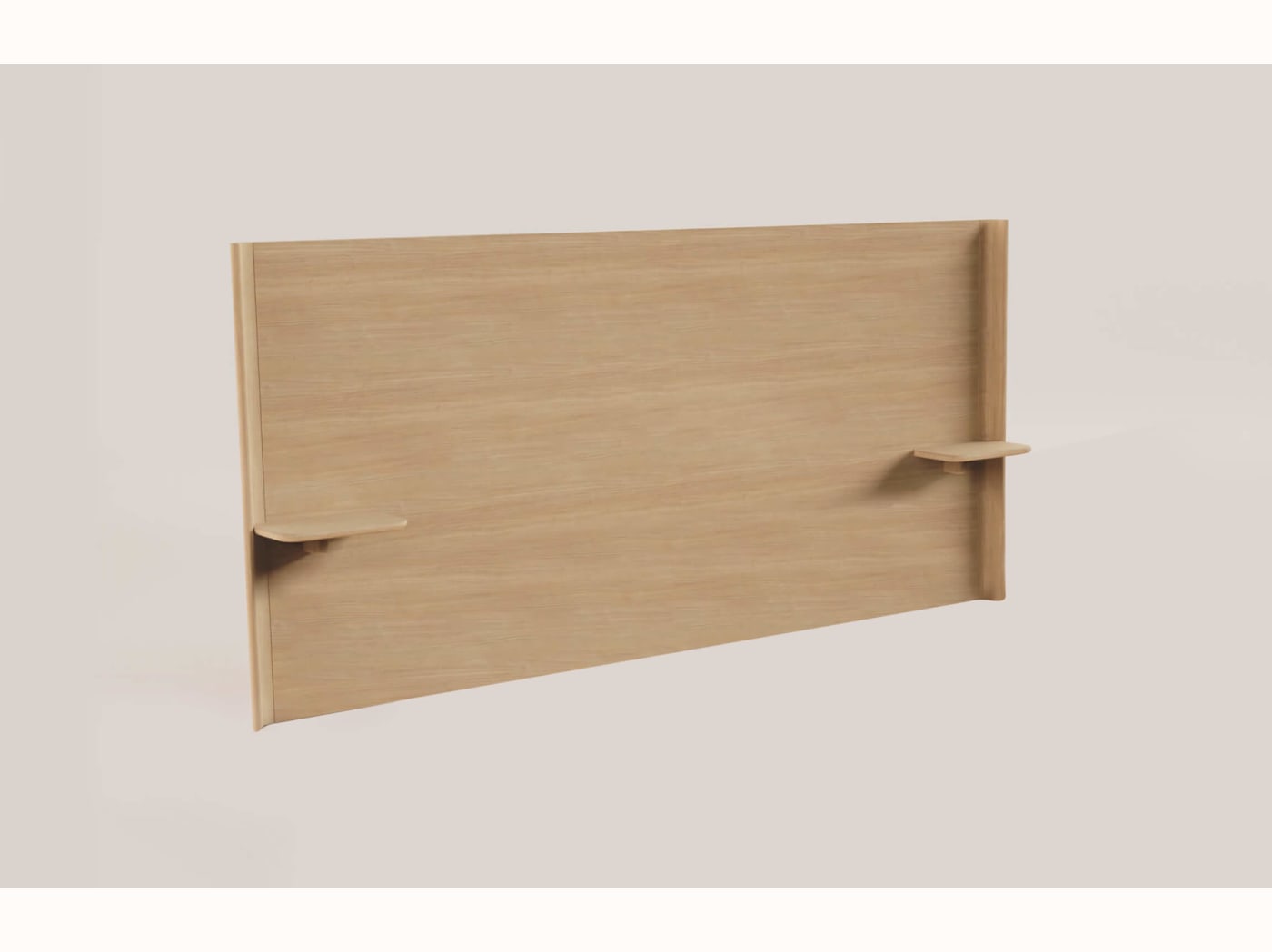 Tête de lit large avec tablettes Arche