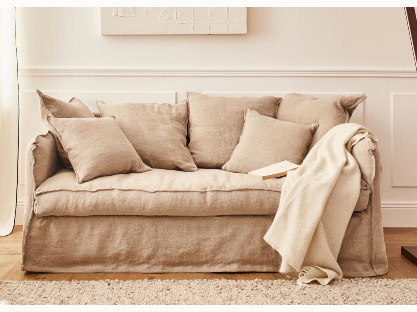 Canapé en lin OLIA