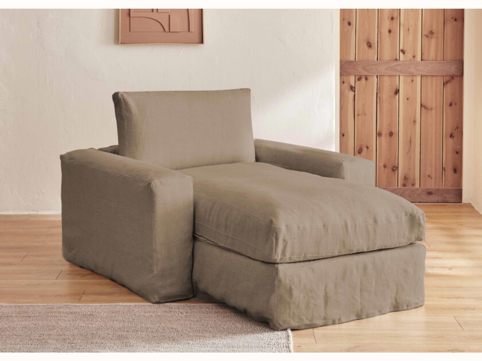 Méridienne en lin LENO