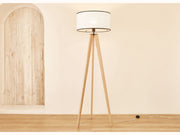 Lampadaire trépied en bois NYA
