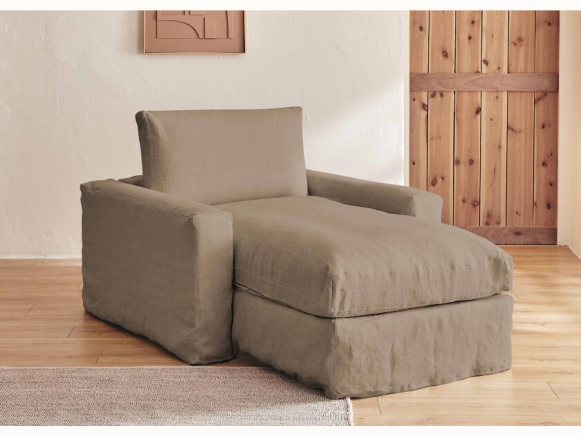 Méridienne en lin LENO