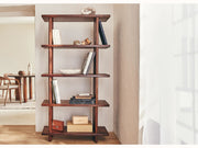 Étagère haute en bois massif TORII