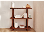 Étagère basse en bois massif TORII