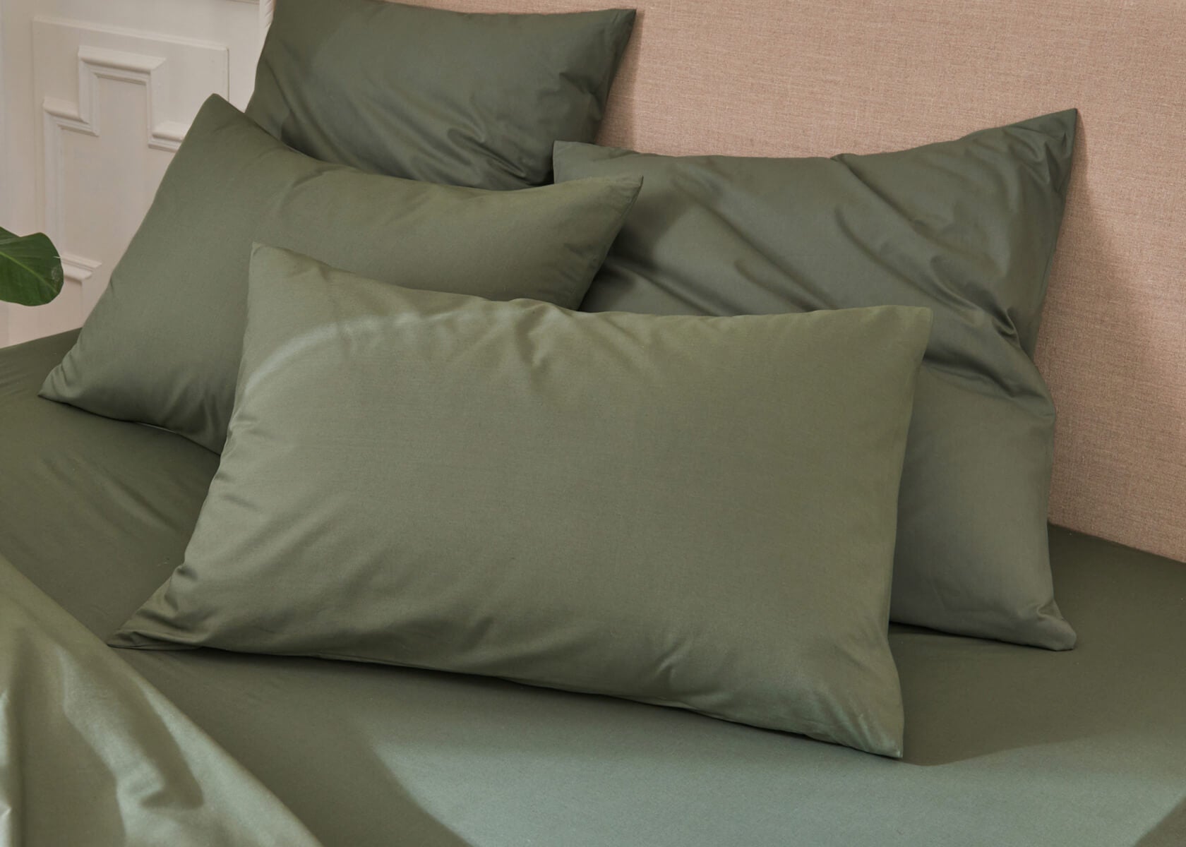 Taie d'oreiller en coton bio