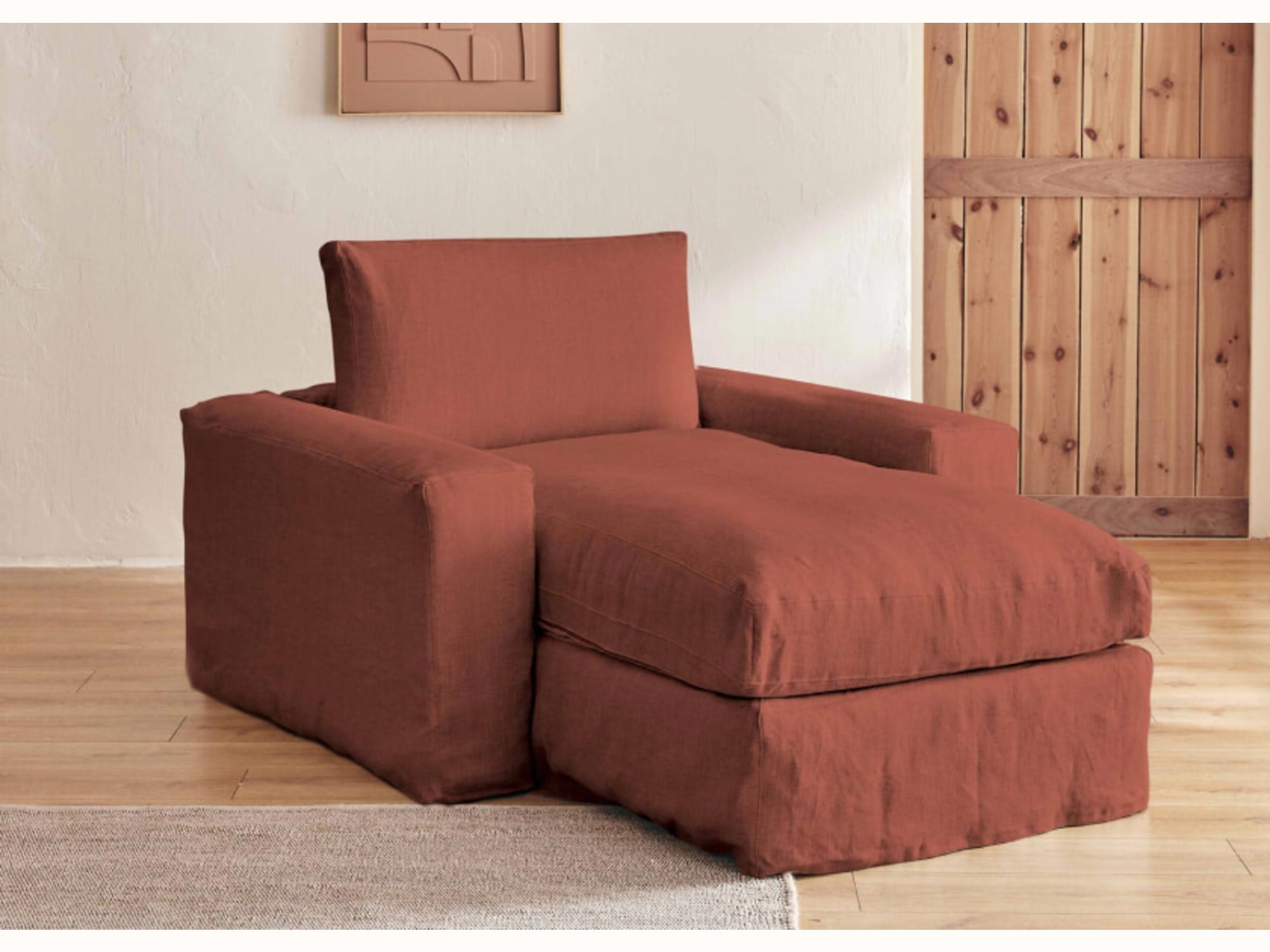 Méridienne en lin LENO