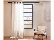 Rideau léger à oeillets en lin LENO