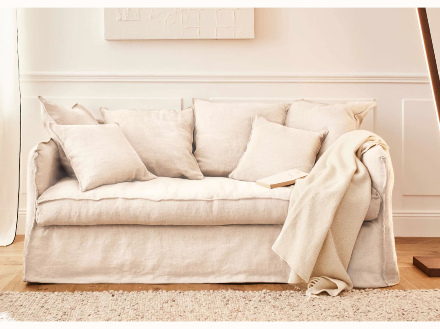 Canapé en lin OLIA