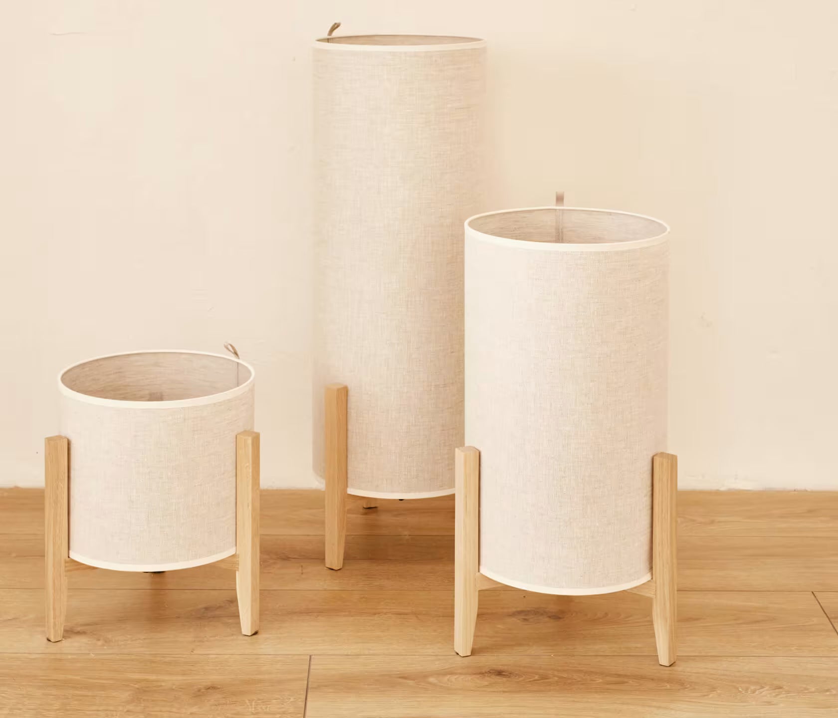 Lampe à poser en lin PIO