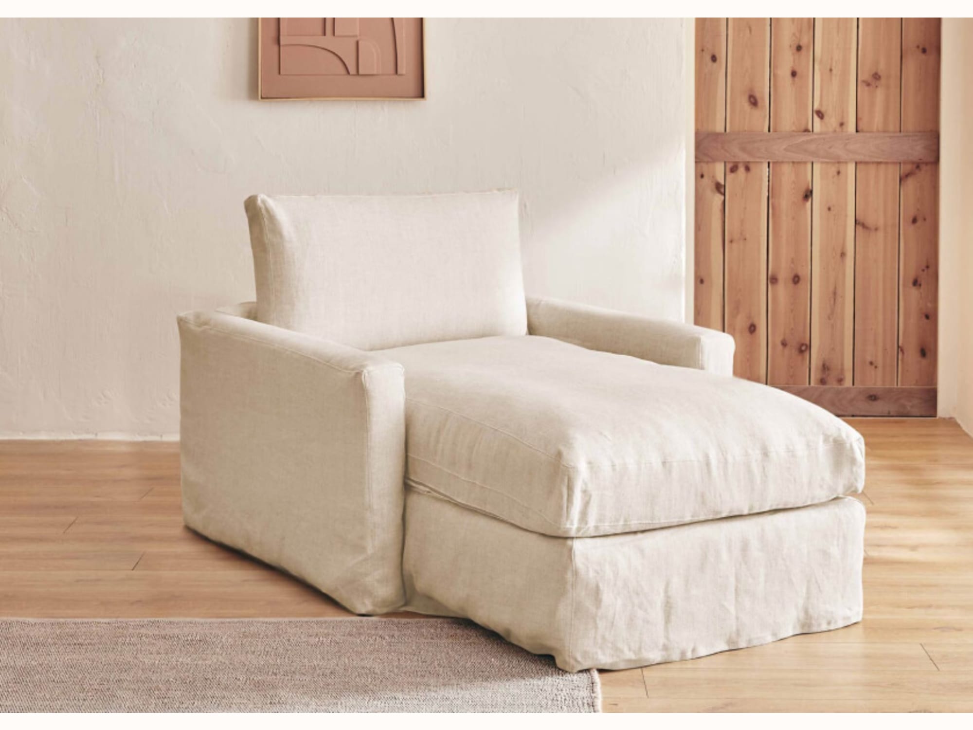 Méridienne en lin LENO