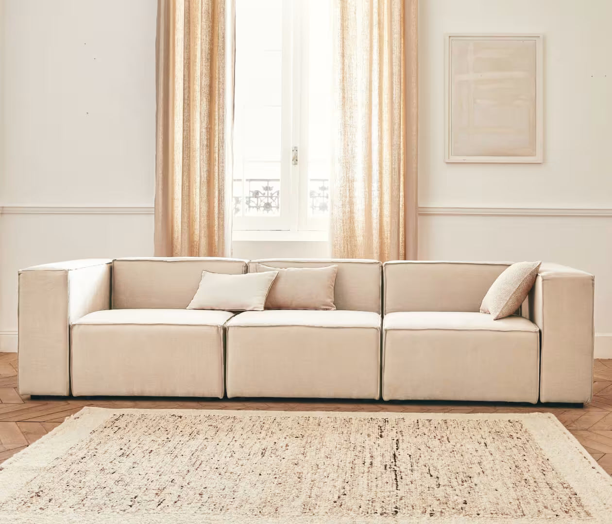 Canapé modulable 4 places ARIA