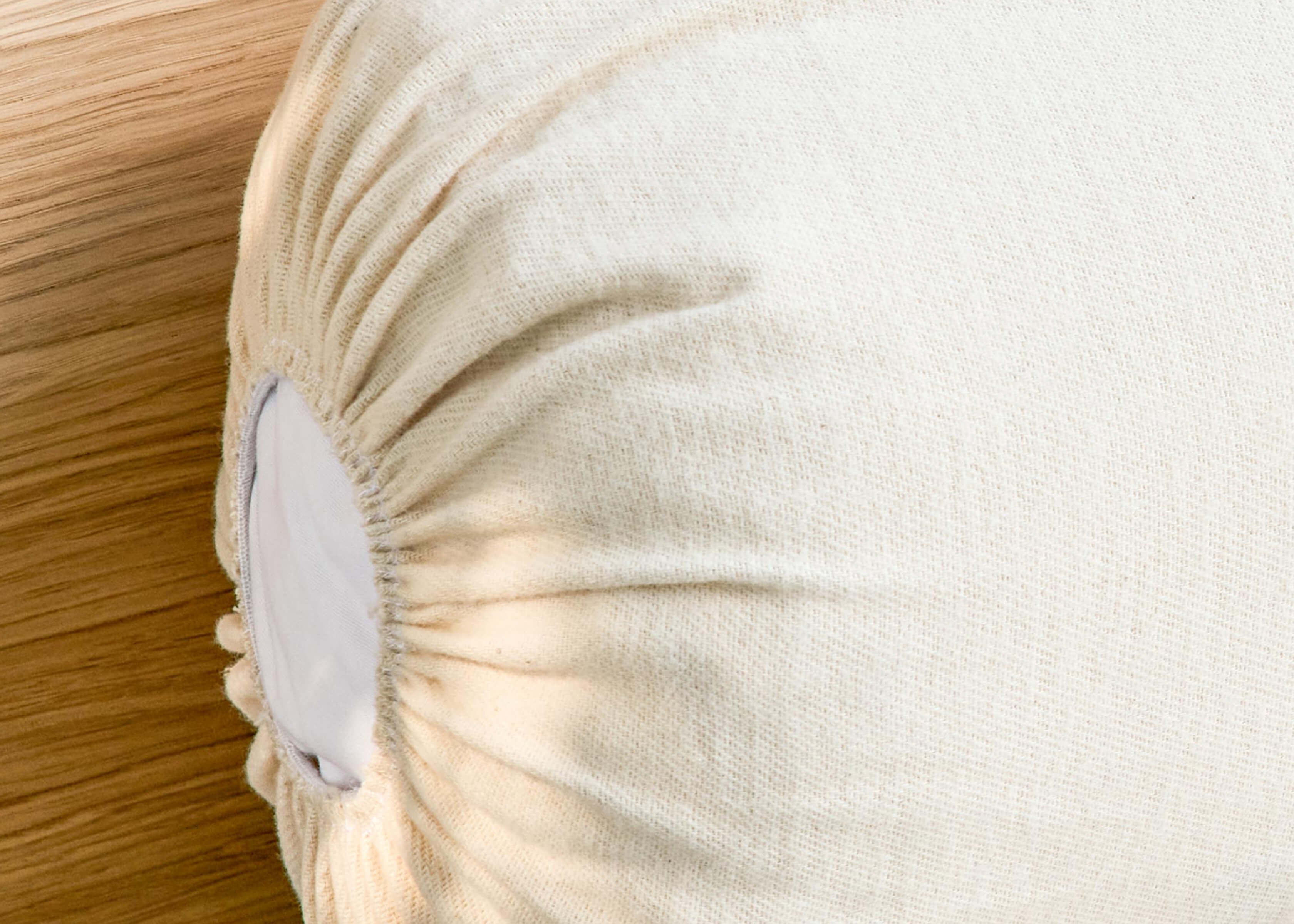 Protège-traversin en coton biologique